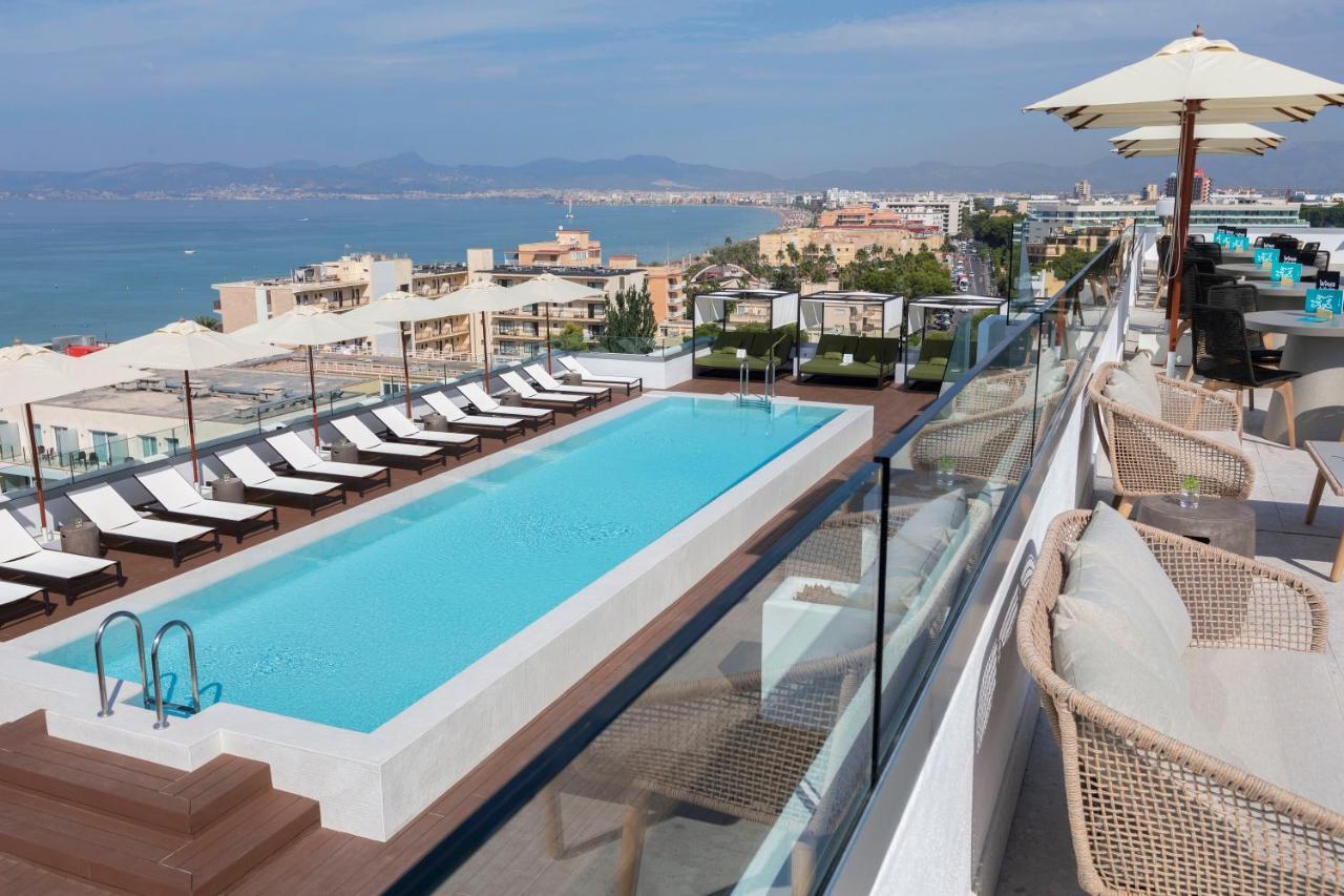 Hm Ayron Park - Adults Only Hotel Playa de Palma  Exterior photo Rooftop pool at the hotel